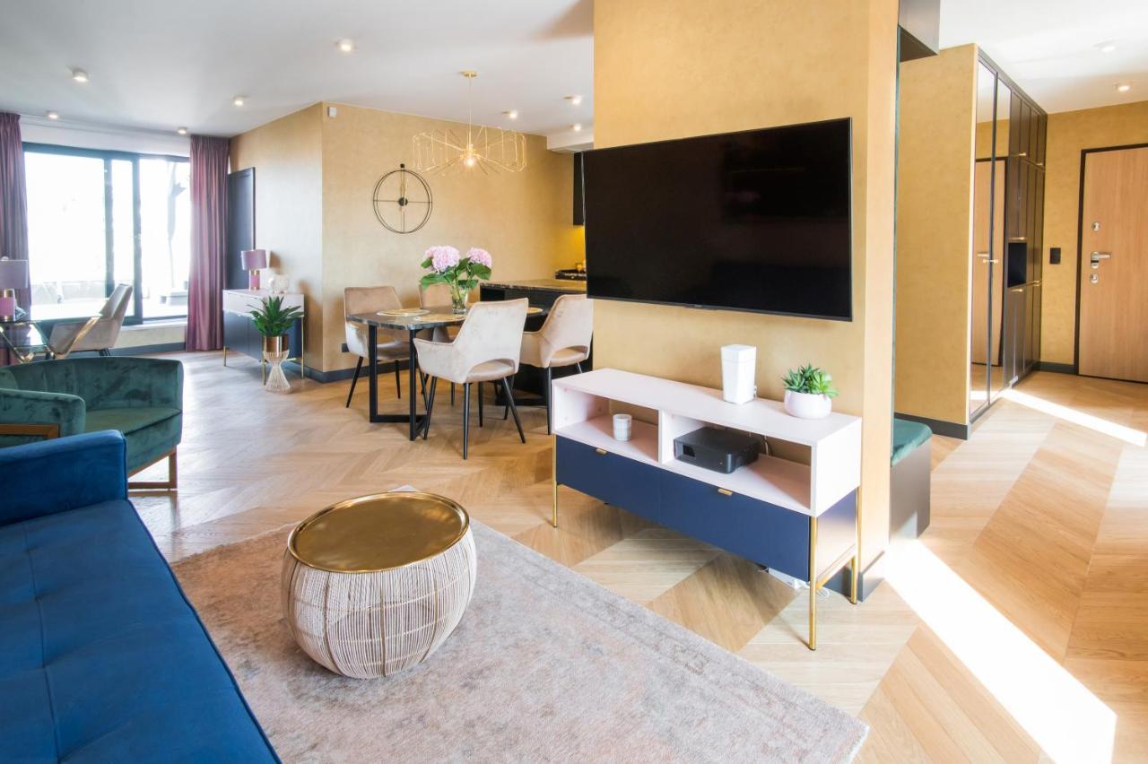 Luksusowy Penthouse Z Jacuzzi I Widokiem Na Morze Apartment Gdynia Bagian luar foto