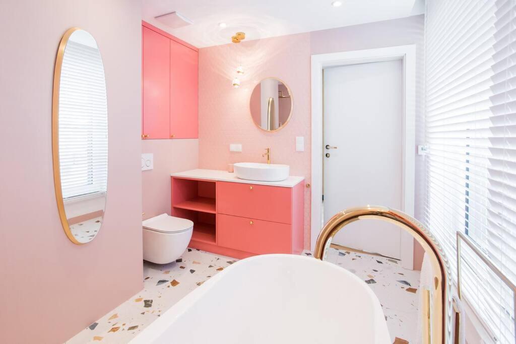 Luksusowy Penthouse Z Jacuzzi I Widokiem Na Morze Apartment Gdynia Bagian luar foto